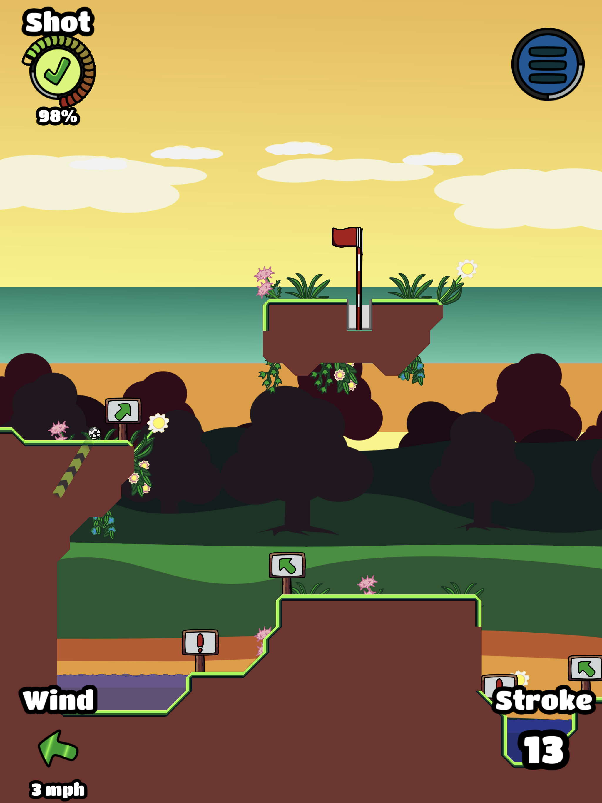 Dinkigolf Screenshot 1, iPad Pro