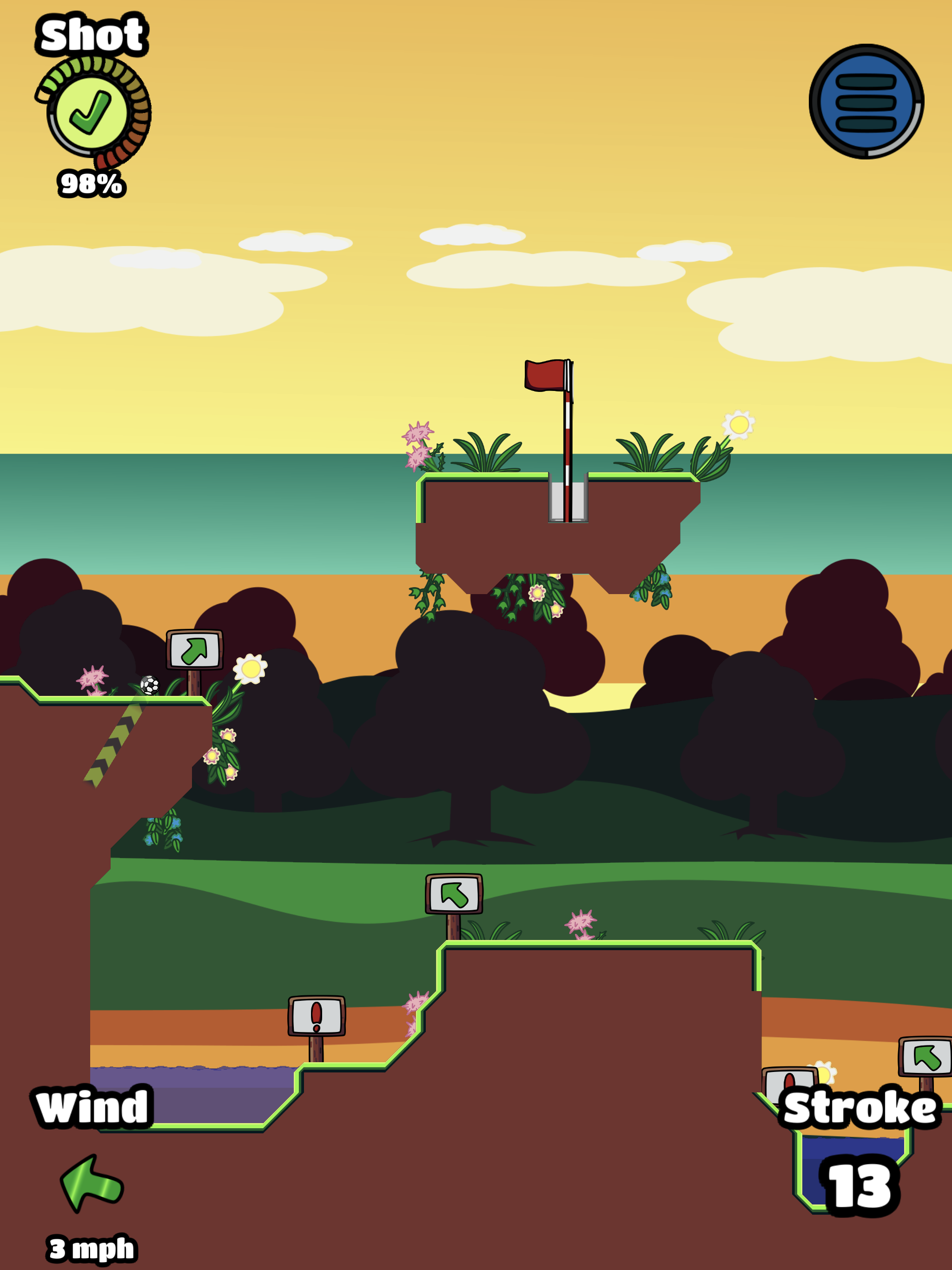 Dinkigolf Screenshot 1, iPad Pro